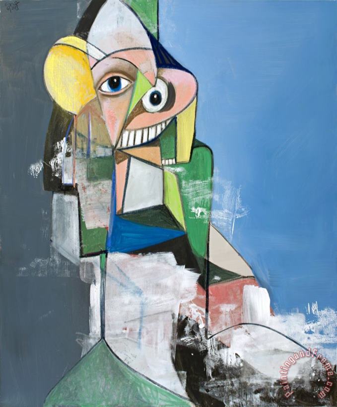 George Condo Heading Out, 2013 Art Print