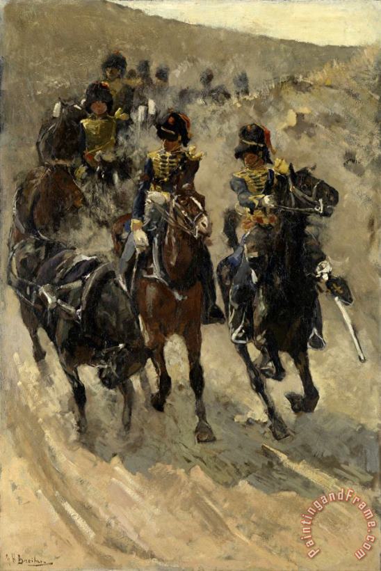 George Hendrik Breitner The Yellow Riders Art Print