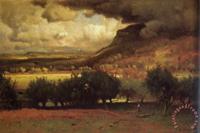 The Coming Storm painting - George Inness The Coming Storm Art Print