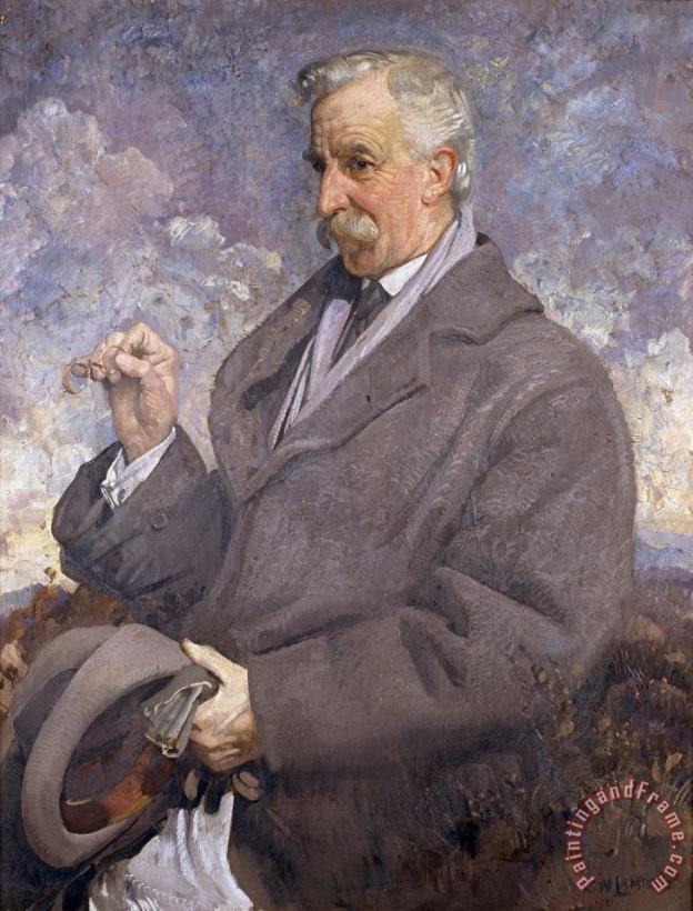 Sir Walter Baldwin Spencer painting - George Lambert Sir Walter Baldwin Spencer Art Print