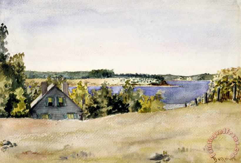 George Wesley Bellows Gardiner's Bay From Sag Harbor Art Painting