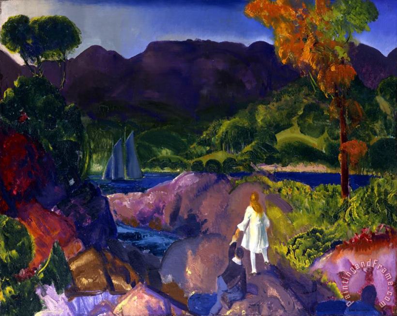George Wesley Bellows Romance of Autumn Art Painting