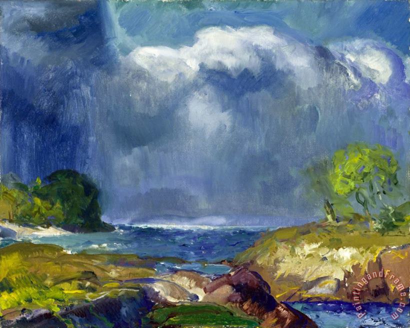 George Wesley Bellows The Coming Storm Art Painting