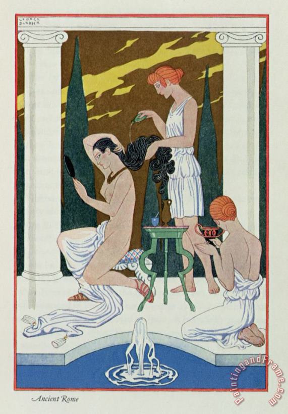 Georges Barbier Ancient Rome Art Painting