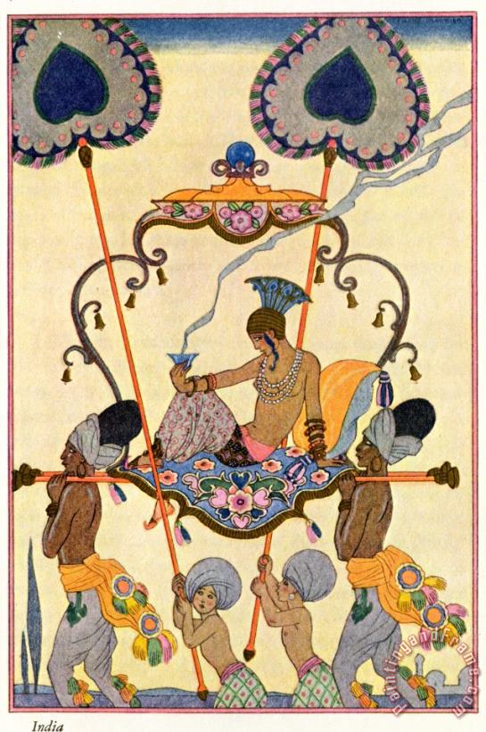 Georges Barbier India Art Painting
