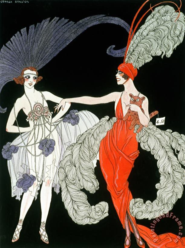 Georges Barbier The Purchase Art Print