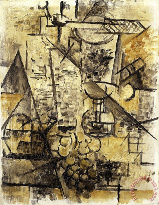 Georges Braque The Glass of Absinth Art Print