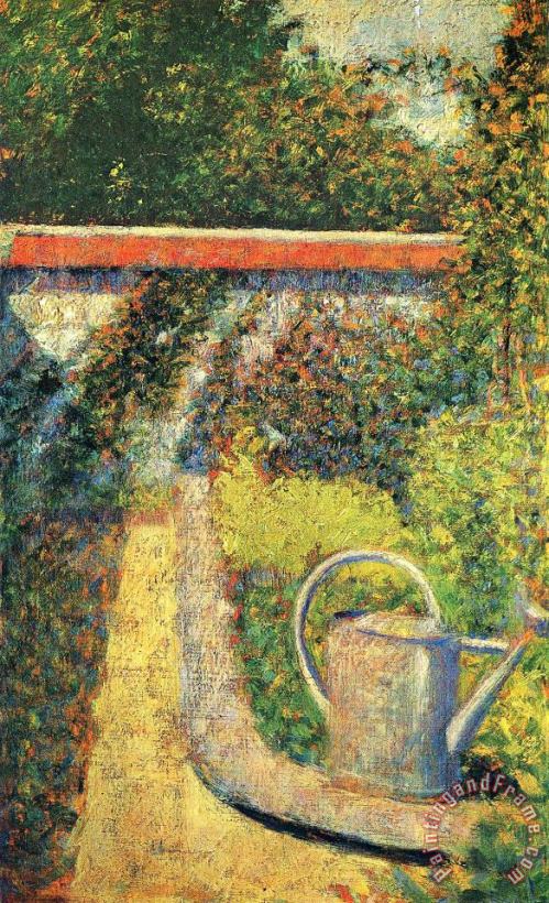 Georges Seurat The Watering Can 1883 Art Painting