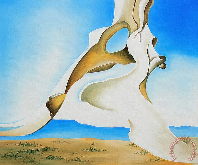 Georgia O'keeffe Pelvis with The Distance 1943 Art Painting