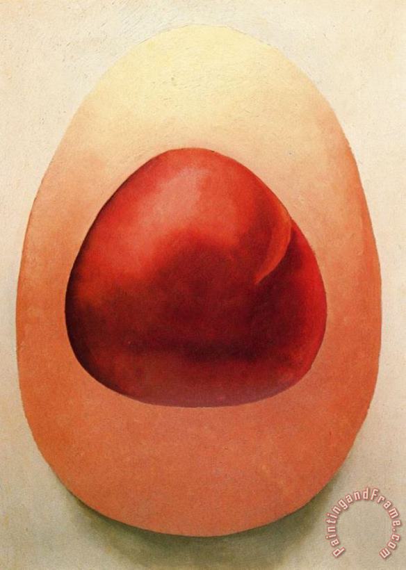 Red And Pink Rocks painting - Georgia O'keeffe Red And Pink Rocks Art Print