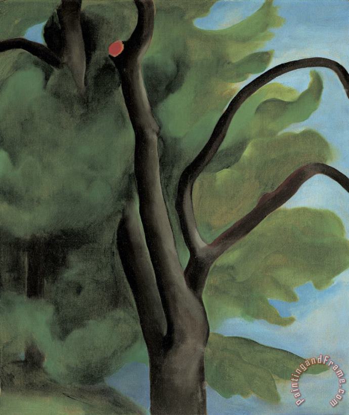 Georgia O'Keeffe Tree with Cut Limb Art Painting