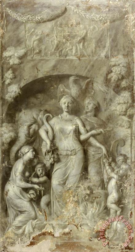 Gerard de Lairesse Allegory of Charity (generosity, Bounty) Art Painting