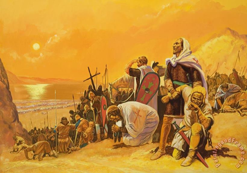 Gerry Embleton The Crusades Art Painting
