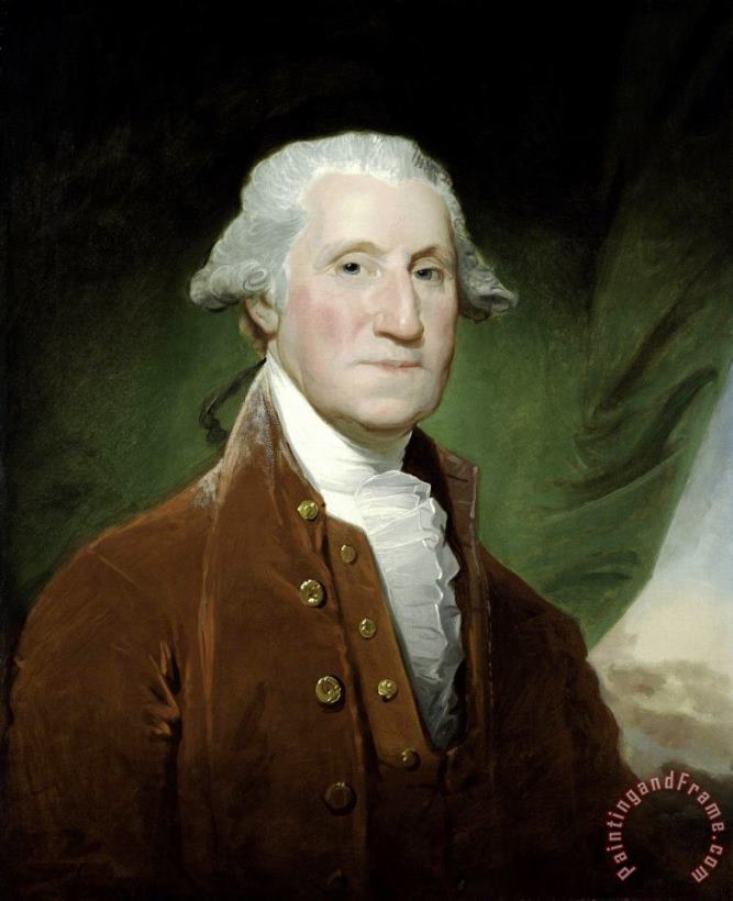 Gilbert Stuart George Washington Art Painting