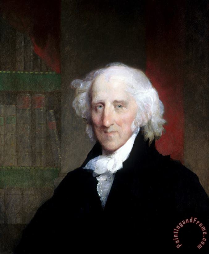 Portrait of Reverend James Freeman painting - Gilbert Stuart Portrait of Reverend James Freeman Art Print