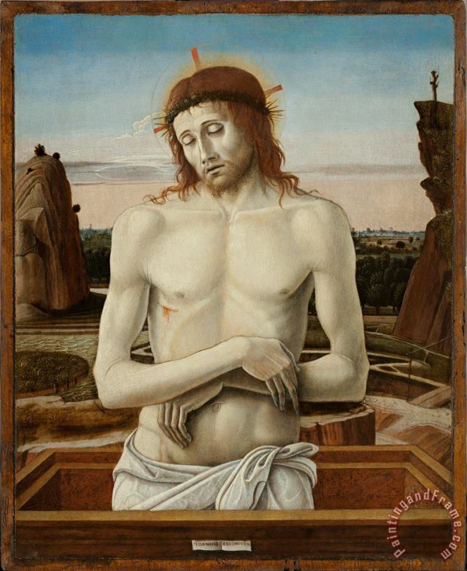 Imago Pietatis painting - Giovanni Bellini Imago Pietatis Art Print