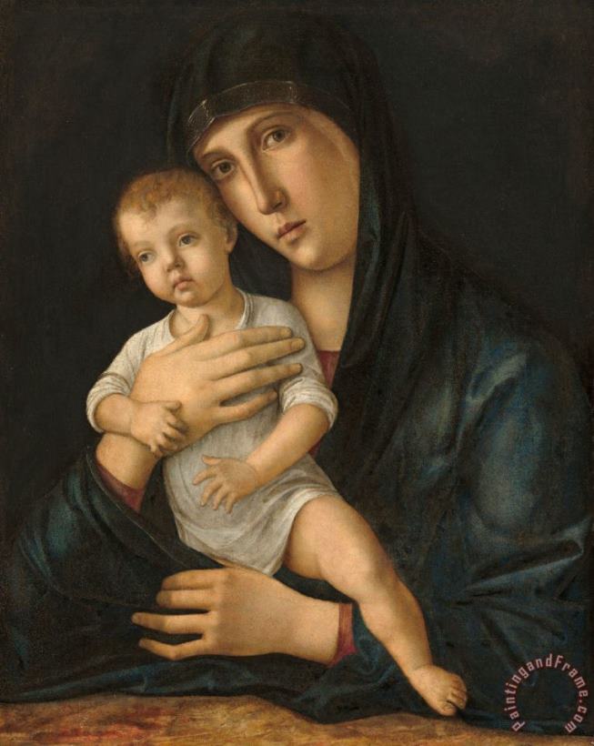 Giovanni Bellini Madonna And Child 1485 Art Print