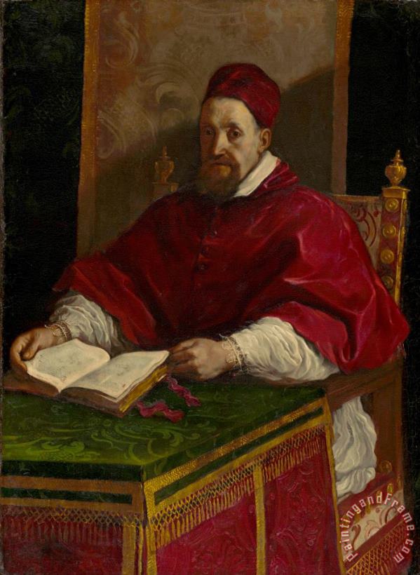 Giovanni F. Barbieri Pope Gregory Xv (ca. 1622 1623) Art Painting