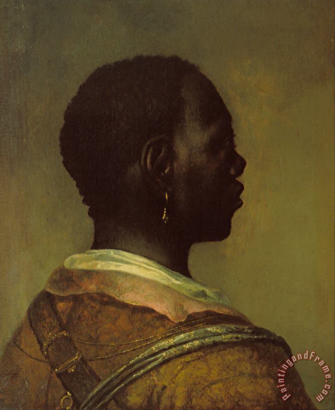 Govaert Flinck Head of a Black Man Art Print
