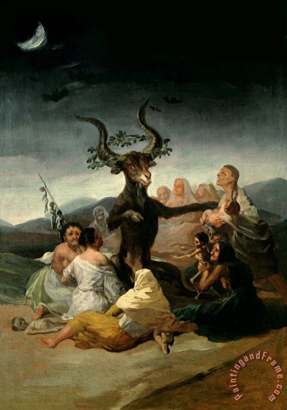 Goya The Witches' Sabbath Art Print