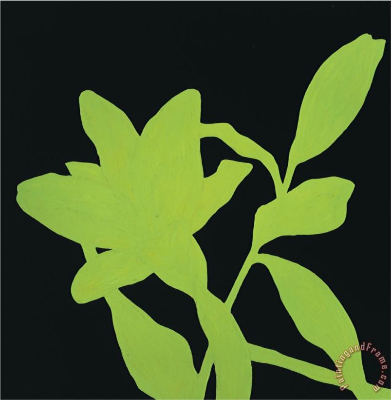 Fiore Verde painting - Gregory Garrett Fiore Verde Art Print