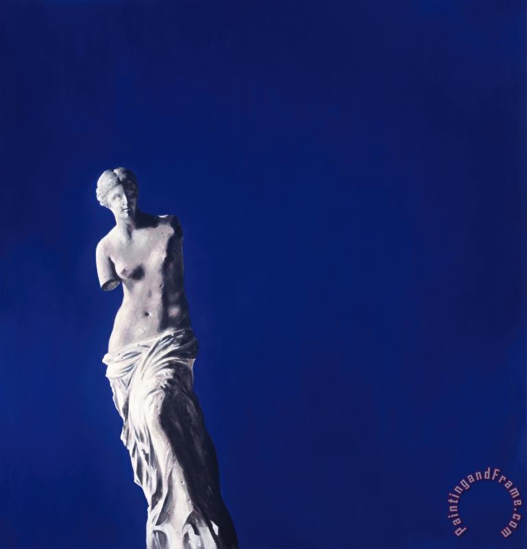 Gregory Garrett Venus En Bleu Art Print