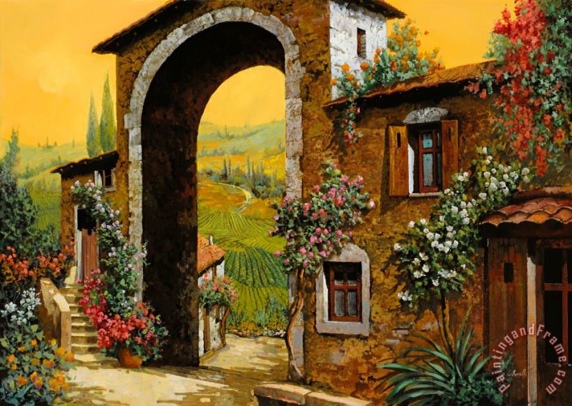 Arco Di Paese painting - Collection 7 Arco Di Paese Art Print