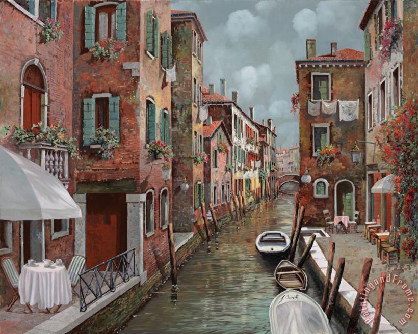 Collection 7 colazione a Venezia Art Painting