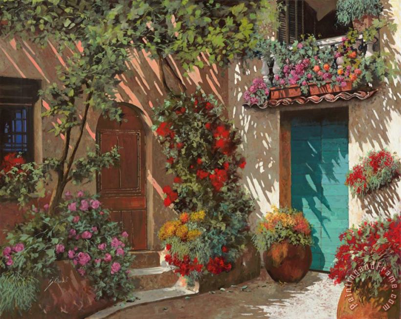 Collection 7 Fiori In Cortile Art Painting