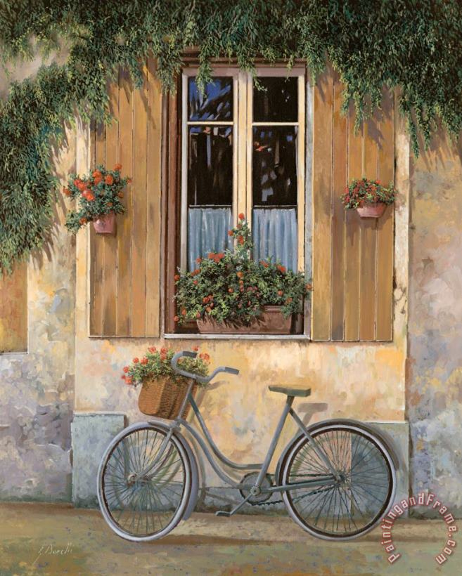 La Bici painting - Collection 7 La Bici Art Print