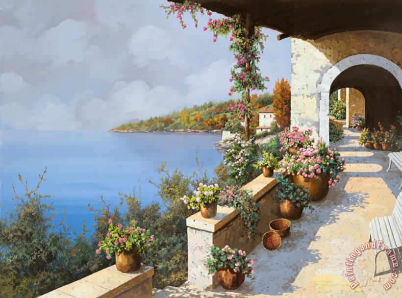 La Terrazza painting - Collection 7 La Terrazza Art Print