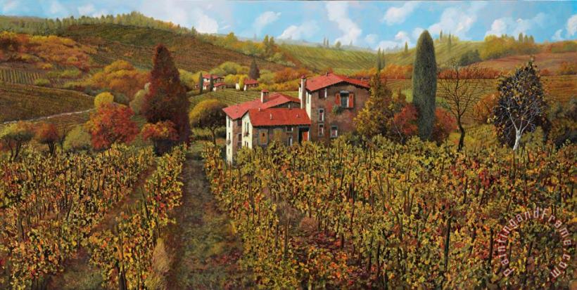 Collection 7 Le Vigne Toscane Art Print