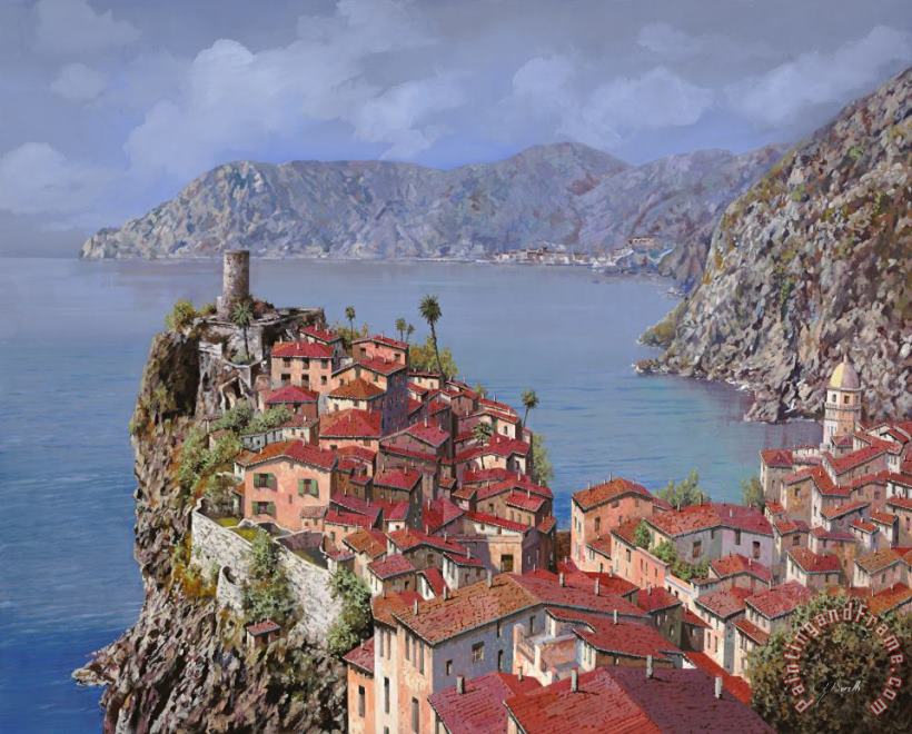 Vernazza-Cinque Terre painting - Collection 7 Vernazza-Cinque Terre Art Print
