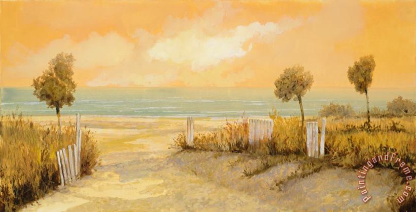 Verso La Spiaggia painting - Collection 7 Verso La Spiaggia Art Print