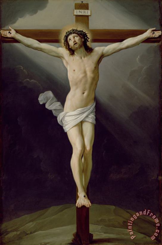 Guido Reni Christ On The Cross Art Painting