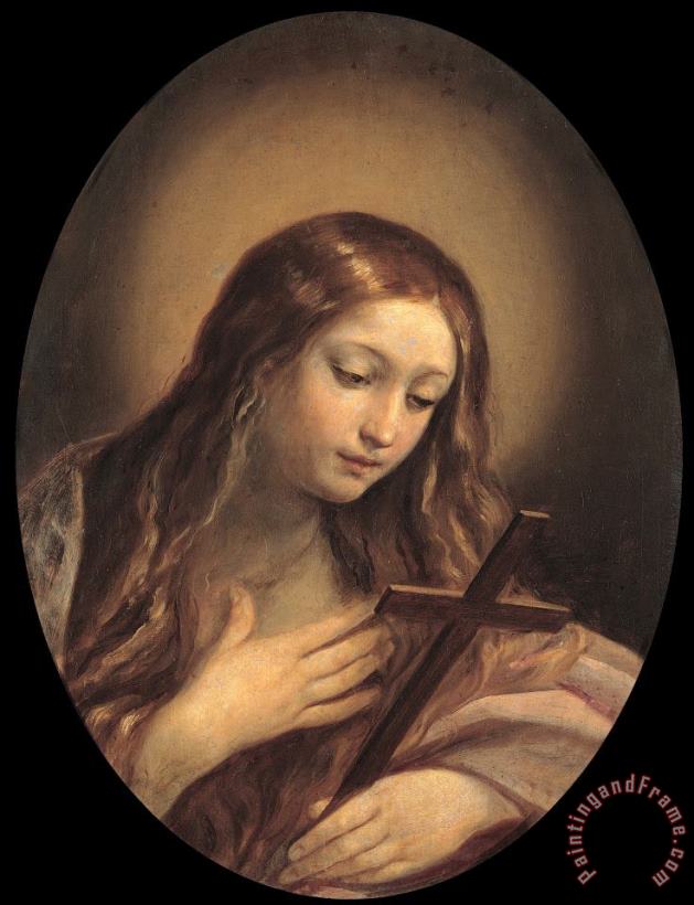 Guido Reni Penitent Magdalene Art Painting