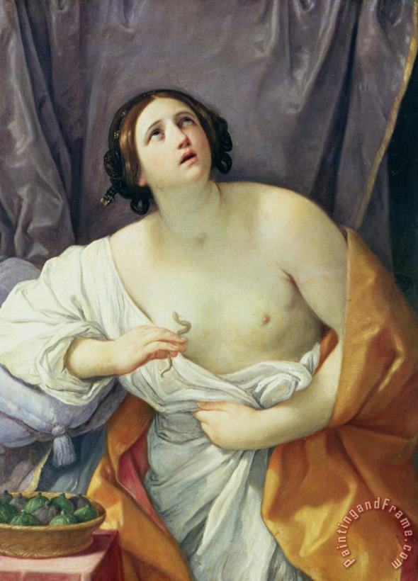 The Death Of Cleopatra painting - Guido Reni The Death Of Cleopatra Art Print