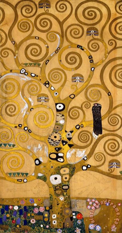 Gustav Klimt Tree Of Life Art Print