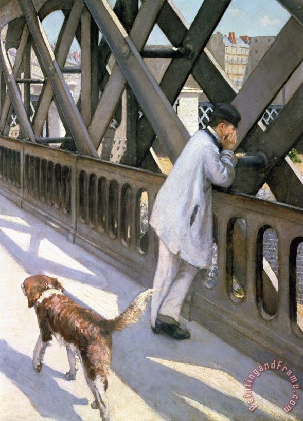 Gustave Caillebotte Le Pont de L'Europe Art Print