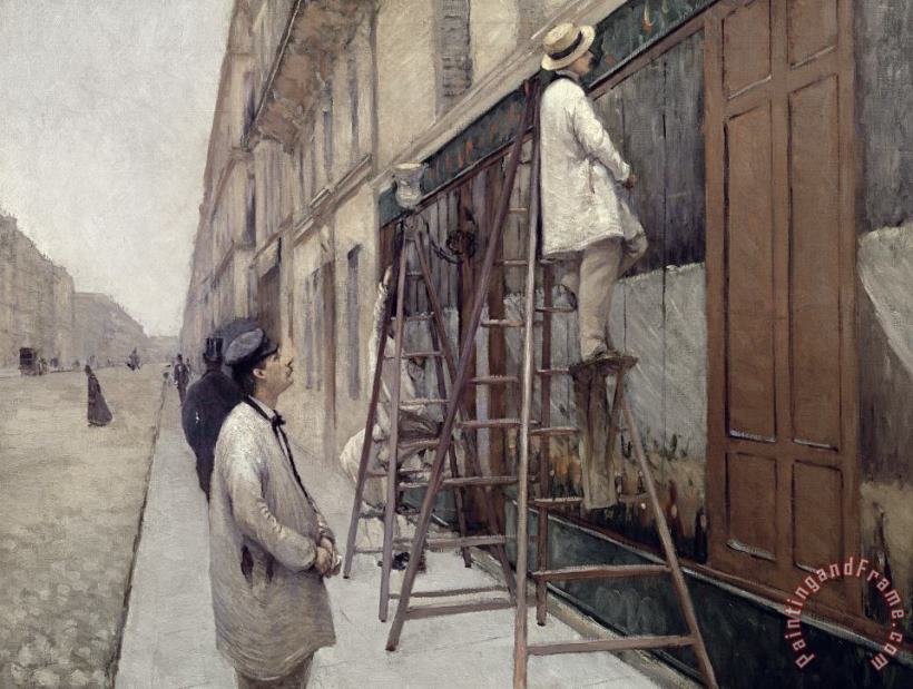 Gustave Caillebotte The Painters Art Print