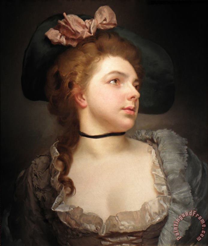 Gustave Jean Jacquet Tender Thoughts Art Painting