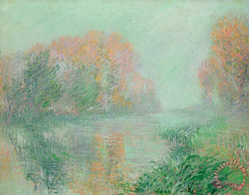 Gustave Loiseau The Banks of the Eure Art Print