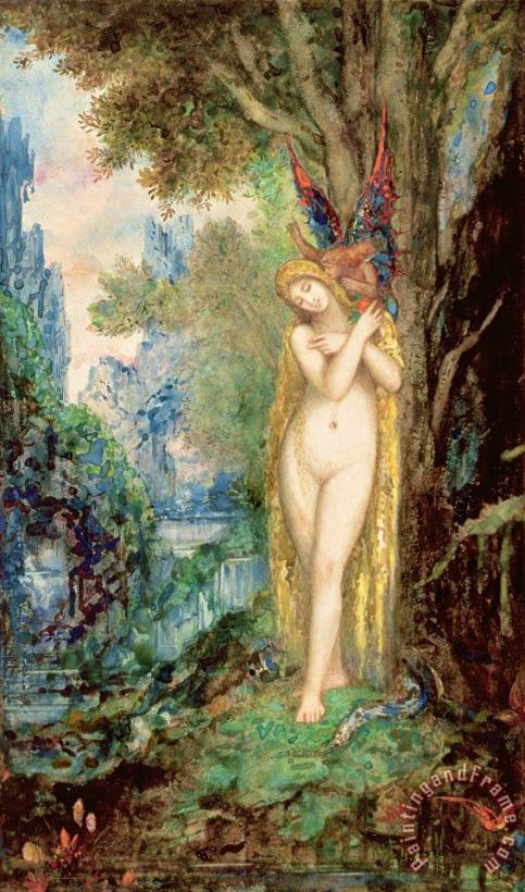 Eve painting - Gustave Moreau Eve Art Print