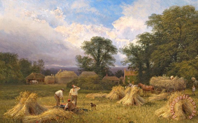 GV Cole Harvest Time Art Painting