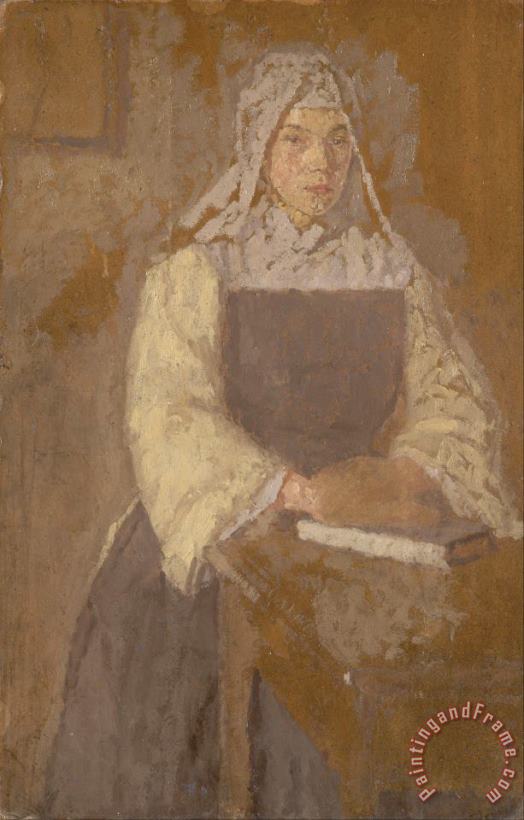 Gwen John Study of a Nun Art Painting