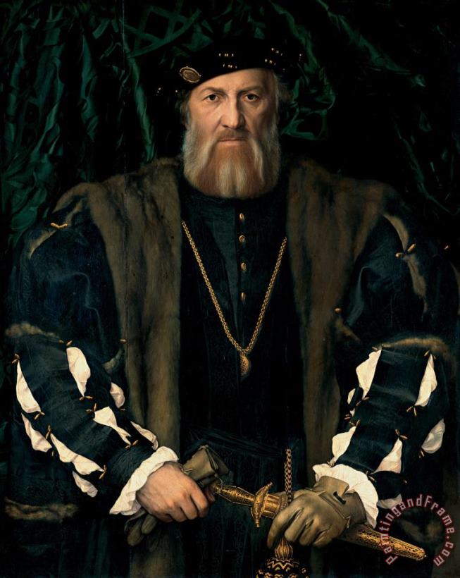 Charles De Solier Lord Of Morette painting - Hans Holbein the Younger Charles De Solier Lord Of Morette Art Print