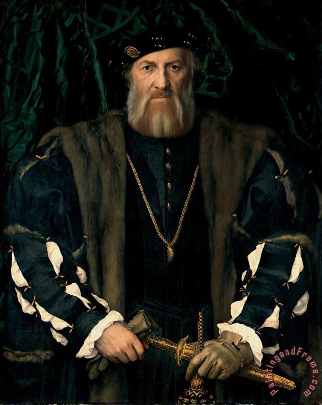 Hans Holbein the Younger Charles De Solier, Sieur De Morette Art Print