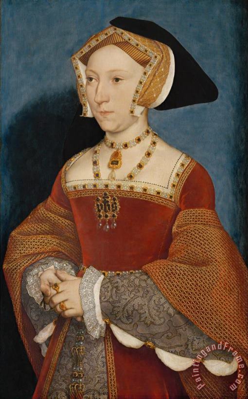 Jane Seymour Queen Of England painting - Hans Holbein the Younger Jane Seymour Queen Of England Art Print