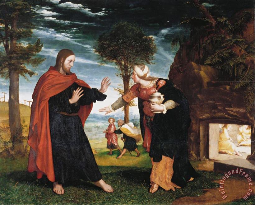 Hans Holbein the Younger Noli Me Tangere Art Print