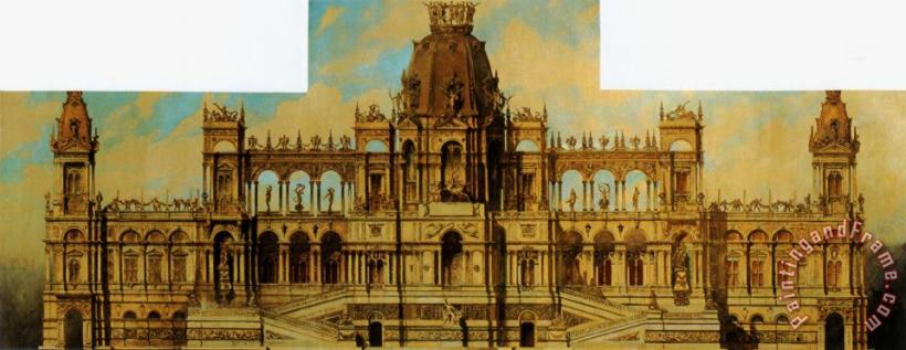 Hans Makart Studies for a Palace Art Print